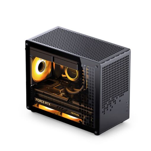 Jonsbo Z20 Black Mini Case - Micro-ATX, Detachable Carrying handle, support 240 AIO