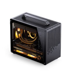 Jonsbo Z20 Black Mini Case - Micro-ATX, Detachable Carrying handle, support 240 AIO 51 20241397185