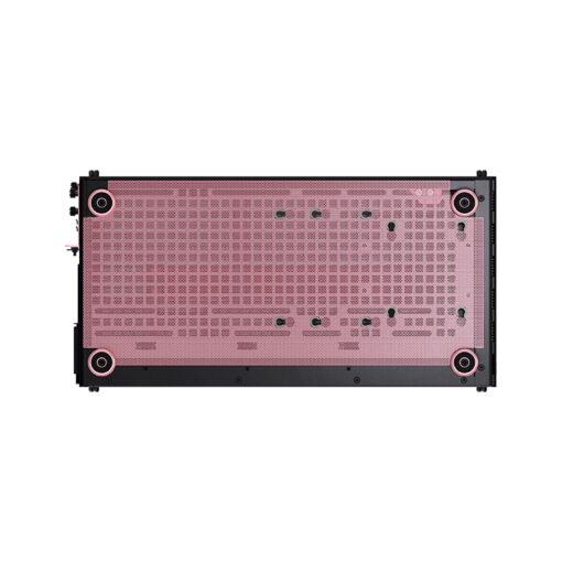 Jonsbo Z20 Black Pink Mini Case - Micro-ATX, Detachable Carrying handle, support 240 AIO