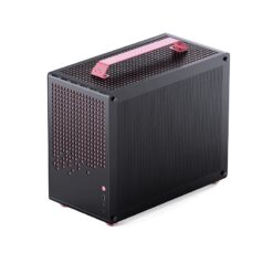 Jonsbo Z20 Black Pink Mini Case - Micro-ATX, Detachable Carrying handle, support 240 AIO 14 202422643981