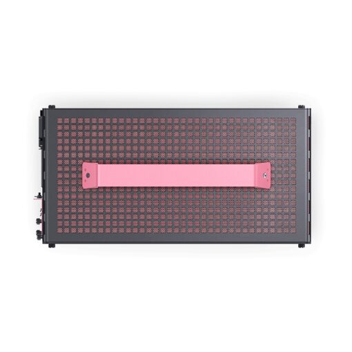 Jonsbo Z20 Black Pink Mini Case - Micro-ATX, Detachable Carrying handle, support 240 AIO