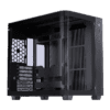 Jonsbo TK-3 Black One-piece Curved Glass Mid-Tower Case - Support BTF MB, Dual 360 AIO