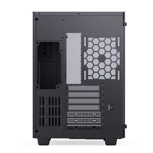 Jonsbo TK-3 Black One-piece Curved Glass Mid-Tower Case - Support BTF MB, Dual 360 AIO
