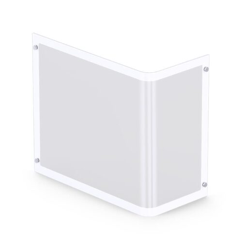Jonsbo TK-3 White One-piece Curved Glass Mid-Tower Case - Support BTF MB, Dual 360 AIO