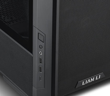 Lian Li LANCOOL 216 RGB Black Case - Mesh, 2x160mm ARGB fans front, 1x140mm PWM fan rear 44 216 1031 018 1