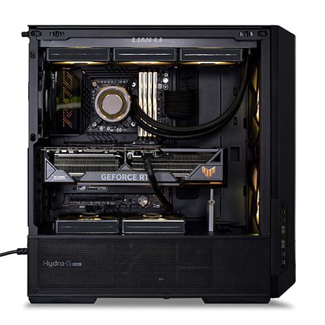 Lian Li LANCOOL 216 RGB Black Case - Mesh, 2x160mm ARGB fans front, 1x140mm PWM fan rear 47 216 1031 022 1