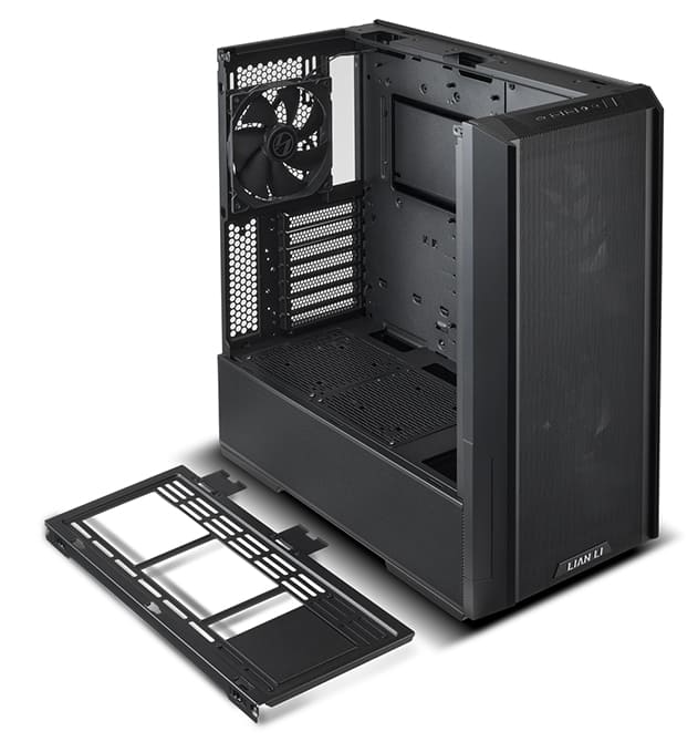 Lian Li LANCOOL 216 RGB Black Case - Mesh, 2x160mm ARGB fans front, 1x140mm PWM fan rear 50 216 1031 025