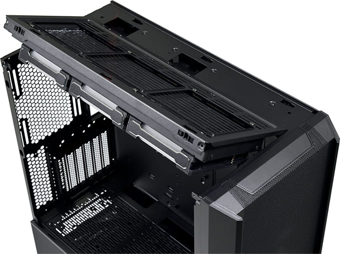 Lian Li LANCOOL 216 RGB Black Case - Mesh, 2x160mm ARGB fans front, 1x140mm PWM fan rear 51 216 1031 026