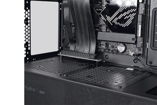 Lian Li LANCOOL 216 RGB Black Case - Mesh, 2x160mm ARGB fans front, 1x140mm PWM fan rear 59 216 1031 034