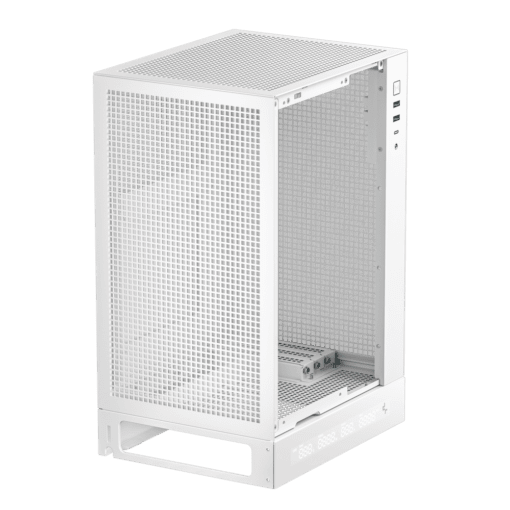 DEEPCOOL CH170 Digital - White, vertical ITX Case