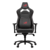 Asus ROG Chariot X Core Ergonomic Gaming Chair - Black, premium PU leather, 4D Armrest, rear hook