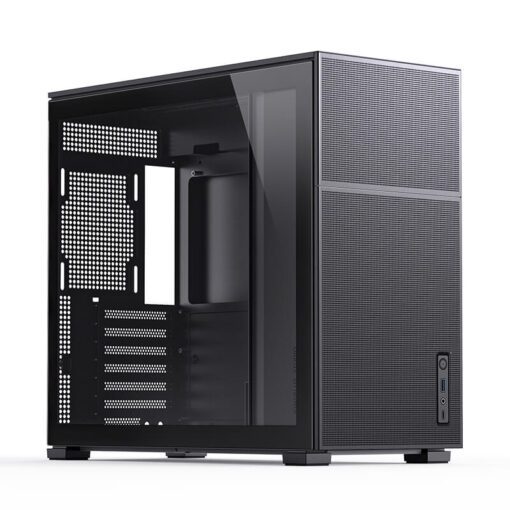 Jonsbo D41 MESH Black ATX Mid Tower Case - Support GPU RTX 4090 + 360 AIO + ATX Power