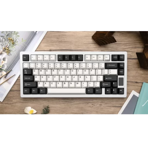 Chilkey ND75 Keyboard Barebone Edition - 75% layout, CNC Aluminum, PCB Tri-mode , Per-key RGB, Hot-swappable