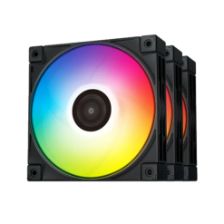 DEEPCOOL FC120-3 IN 1 A-RGB - Black, Triple 120mm Fan