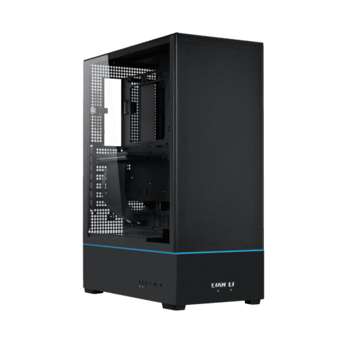 Lian Li SUP01 Black Small Tower Case - stand-up platform, 510mm PCIe 4.0 riser cable included