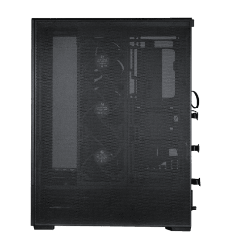 Lian Li SUP01 Black Small Tower Case - stand-up platform, 510mm PCIe 4.0 riser cable included