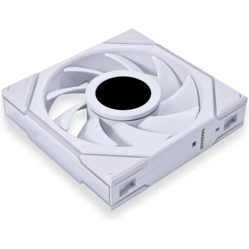 Lian Li UNI FAN TL LCD 120 Triple White Fan (12TLLCD3W) - 3x 120mm fans, 1x UNI FAN Controller Cable (P-7P)