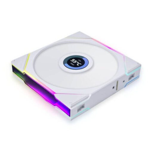 Lian Li UNI FAN TL LCD 140 Reverse Blade Single White Fan (14RTLLCD1W) - 1x 140mm fans