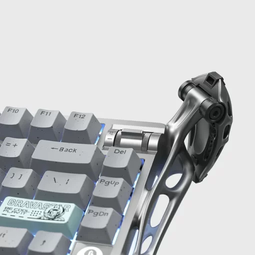 GravaStar Mercury K1 Pro - Concrete Gray Gaming Keyboard