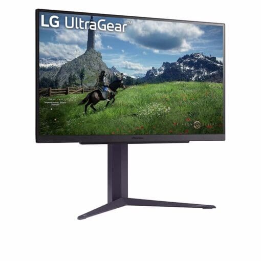 LG 27GS85Q-B Ultragear Gaming Monitor - 27 inch QHD (2560x1440), 200Hz (O/C), Nano IPS 1ms (GtG), DisplayHDR™ 400, DCI-P3 98% (Typ.), G-SYNC® Compatible, AMD FreeSync™