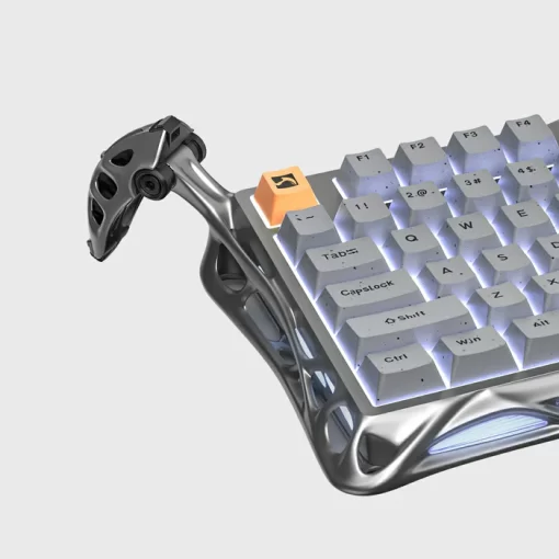 GravaStar Mercury K1 Pro - Concrete Gray Gaming Keyboard