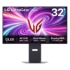 LG 32GS95UV-B UltraGear OLED Gaming Monitor - 32 inch, 4K UHD (3840 x 2160), 16:9, 4K 240Hz ↔ FHD 480Hz, 0.03ms G-SYNC Compatible