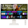 LG 32SR83U-W MyView Smart Monitor with webOS - 31.5 inch 4K UHD (3840 x 2160), IPS (3-side), DCI-P3 90%, 5ms, HDR 10