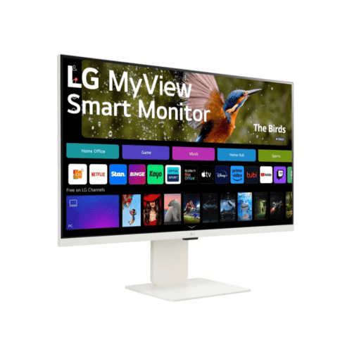 LG 32SR83U-W MyView Smart Monitor with webOS - 31.5 inch 4K UHD (3840 x 2160), IPS (3-side), DCI-P3 90%, 5ms, HDR 10