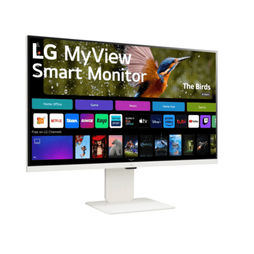 LG 32SR83U-W MyView Smart Monitor with webOS - 31.5 inch 4K UHD (3840 x 2160), IPS (3-side), DCI-P3 90%, 5ms, HDR 10