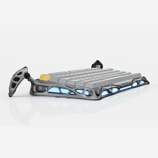 GravaStar Mercury K1 Pro - Concrete Gray Gaming Keyboard