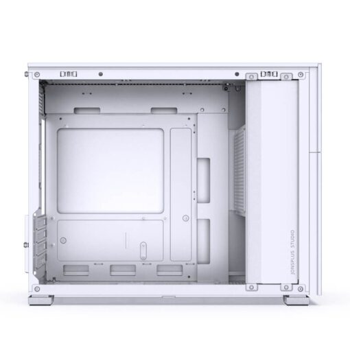 Jonsbo D31 STD SCREEN White M-ATX Case - Sub HD-LCD Display