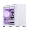 Jonsbo D41 MESH White ATX Mid Tower Case - Support GPU RTX 4090 + 360 AIO + ATX Power