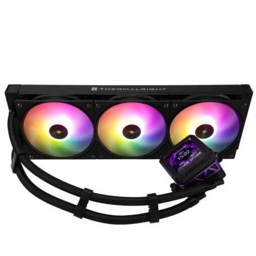 THERMALRIGHT Frozen Warframe Pro 360 ARGB Black AIO Liquid CPU Cooler - Black, 360mm Radiator, ARGB, AM5-LGA1700 compatible