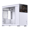 Jonsbo D31 MESH SCREEN White M-ATX Case - Sub HD-LCD Display
