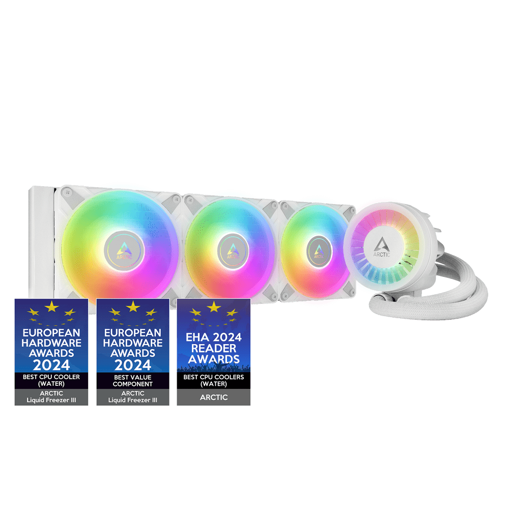 ARCTIC Liquid Freezer III 360 A-RGB White AIO Liquid CPU Cooler 1 ARCTIC Liquid Freezer III 360 A-RGB White AIO Liquid CPU Cooler
