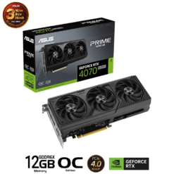 ASUS PRIME GeForce RTX 4070 SUPER OC Edition 12GB GDDR6X (PRIME-RTX4070S-O12G) Graphics Card