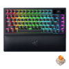Razer BlackWidow V4 Pro 75% Wireless Gaming Mechanical Keyboard - OLED Display, Hot-swappable, True 4K Hz Wireless, Bluetooth 5.1, Razer™ Orange Tactile Switches Gen‑3