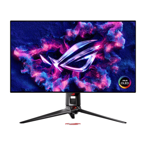 ASUS ROG Swift OLED PG32UCDP Gaming Monitor - 32 inch 4K UHD (3840 x 2160), WOLED, 4K 240Hz - FHD 480Hz, Type-C® (90W PD)