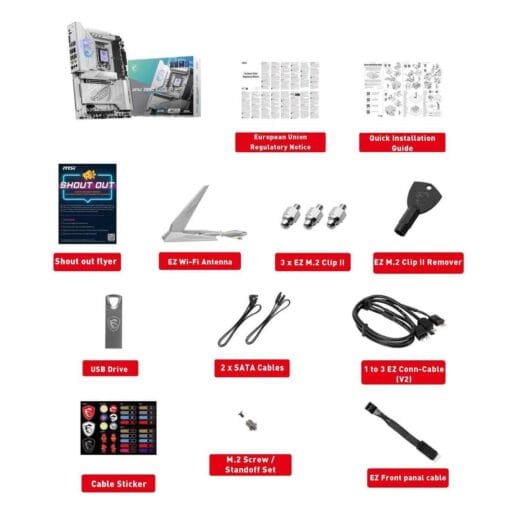 MSI MPG Z890 EDGE TI WIFI Mainboard