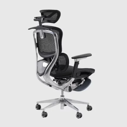 Gami Crom Pro Edition Ergonomic Chair - Khung hợp kim nguyên khối, lưng Carbon ngả 9 cấp độ, Mono Control, tay ghế 360 độ, lưới solidmesh USA, mâm Slideseat 3D Pro