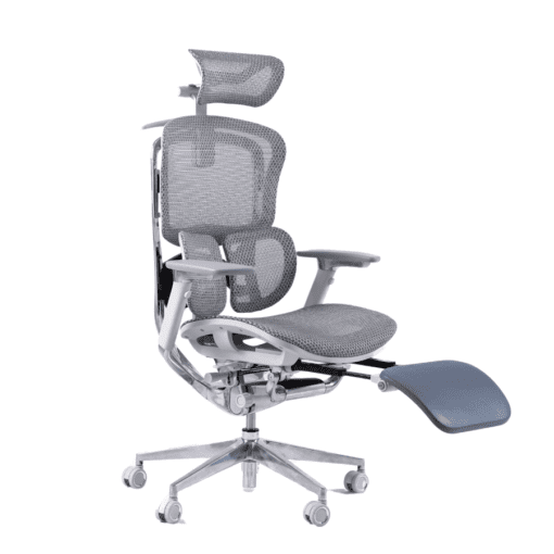Gami Crom Pro Edition Ergonomic Chair - Khung hợp kim nguyên khối, lưng Carbon ngả 9 cấp độ, Mono Control, tay ghế 360 độ, lưới solidmesh USA, mâm Slideseat 3D Pro