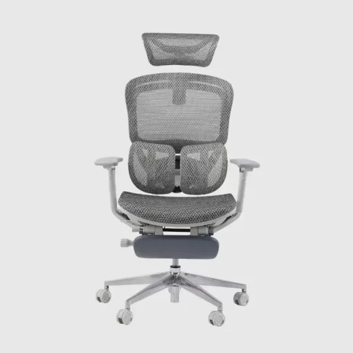Gami Crom Pro Edition Ergonomic Chair - Khung hợp kim nguyên khối, lưng Carbon ngả 9 cấp độ, Mono Control, tay ghế 360 độ, lưới solidmesh USA, mâm Slideseat 3D Pro