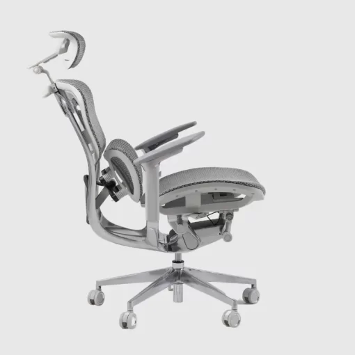 Gami Crom Pro Edition Ergonomic Chair - Khung hợp kim nguyên khối, lưng Carbon ngả 9 cấp độ, Mono Control, tay ghế 360 độ, lưới solidmesh USA, mâm Slideseat 3D Pro