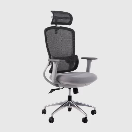 Gami Focus V1 Ergonomic Chair - FluidMotion System, ngả lưng 128 độ, Lưới Krall + Roth, đệm AirFlow Foam, tựa đầu 2DComfort, kê tay 2D