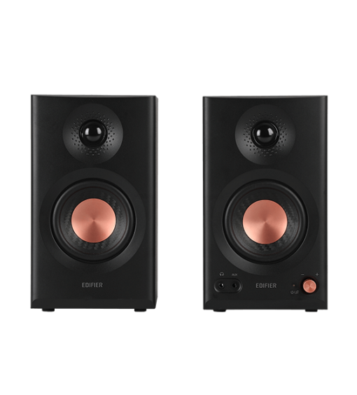 Edifier MR3 Black 2.0 Powered Studio Monitor Speakers System - 18W x 2 (RMS) total, Bluetooth V5.4