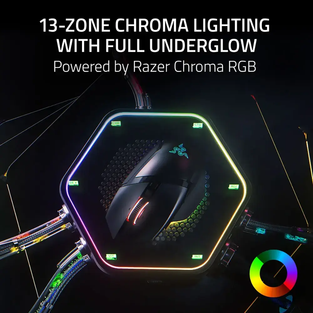 Razer Basilisk V3 Pro 35K Wireless Gaming Mouse - Black, 35000 DPI, Chroma RGB, HyperScroll Tilt Wheel 51 Razer Basilisk V3 Pro 35K Black page mb 5