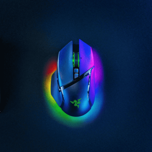 Razer Basilisk V3 Pro 35K Wireless Gaming Mouse - Black, 35000 DPI, Chroma RGB, HyperScroll Tilt Wheel