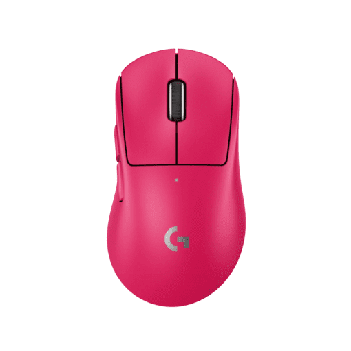 Logitech G Pro X Superlight 2 DEX PINK Wireless Gaming Mouse - 60g, HERO 2 sensor, LIGHTSPEED wireless, LIGHTFORCE switches