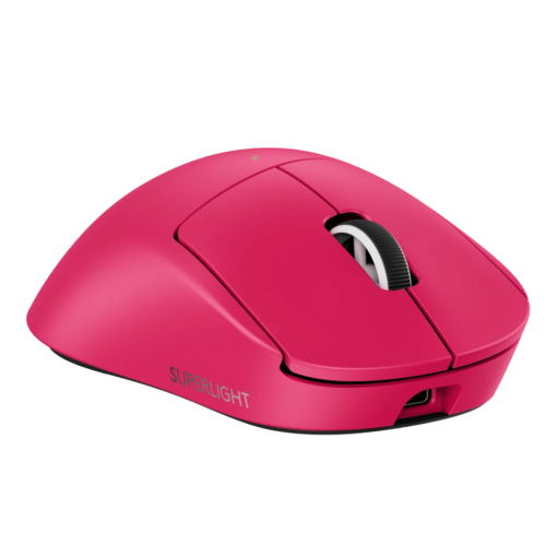Logitech G Pro X Superlight 2 DEX PINK Wireless Gaming Mouse - 60g, HERO 2 sensor, LIGHTSPEED wireless, LIGHTFORCE switches