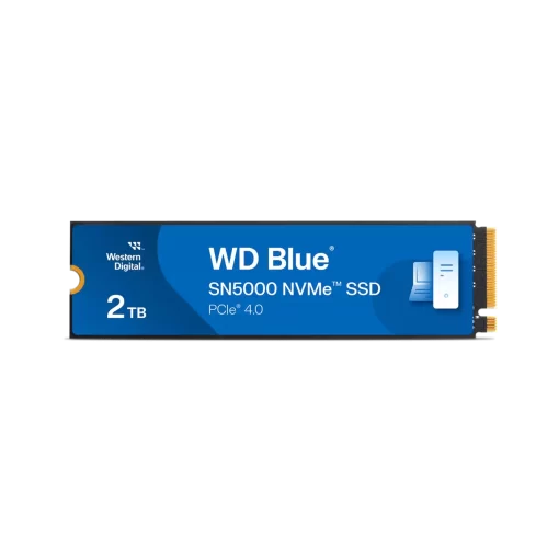 Western Digital WD Blue SN5000 2TB (WDS200T4B0E) - M.2 NVMe PCIe Gen4 x4SSD, SRP 5150MB/s, SWP 4850MB/s